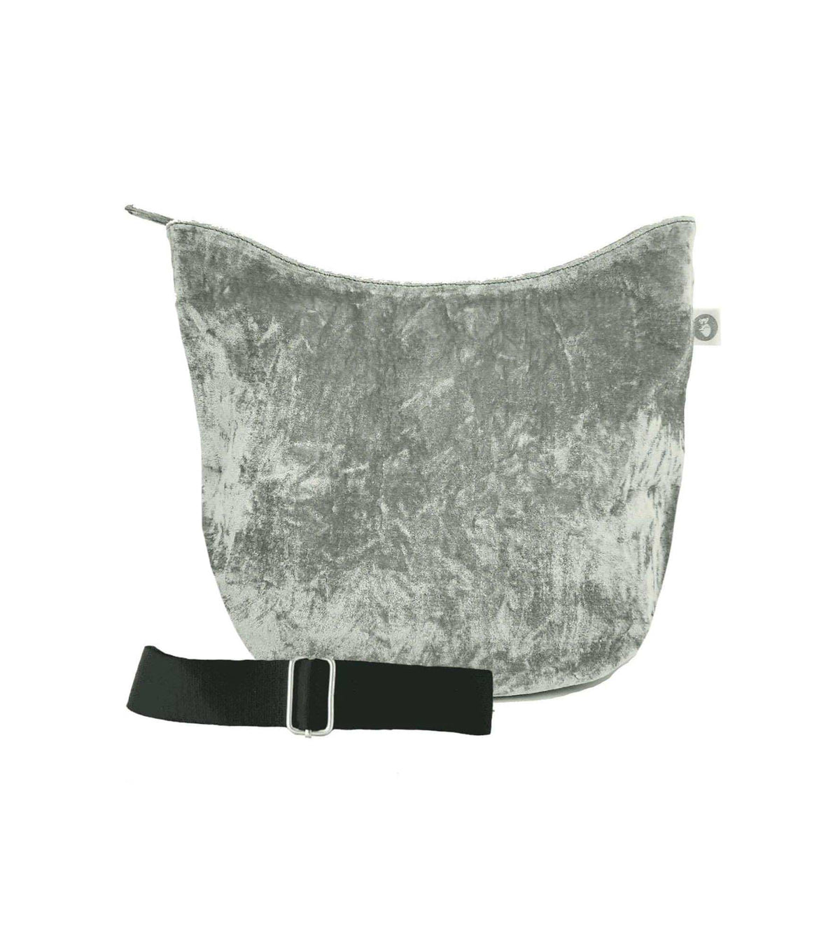Mini City Bag: Grey Velvet - Cyber Special - Quilted Koala