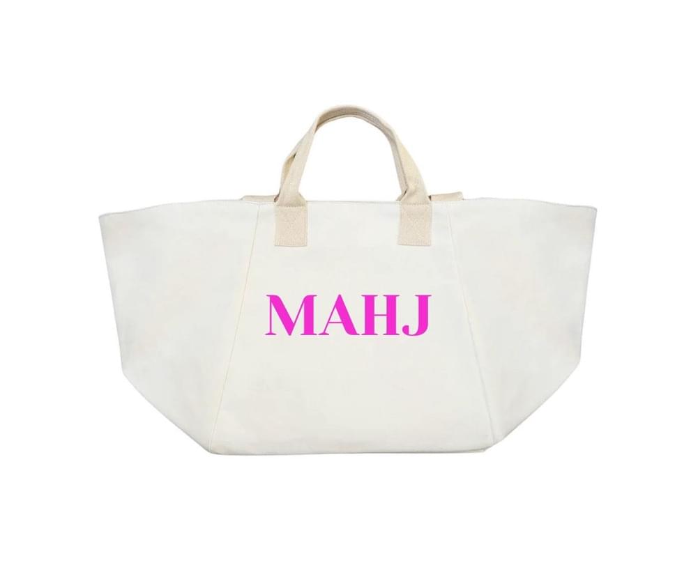 MAHJ CHELSEA BAG - Natural and Pink - Quilted Koala