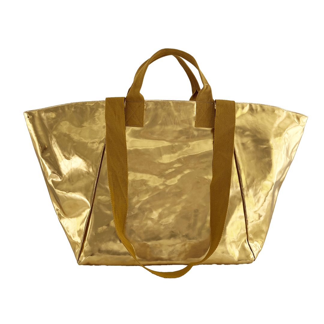 Chelsea Bag - Metallic Gold - Quilted Koala