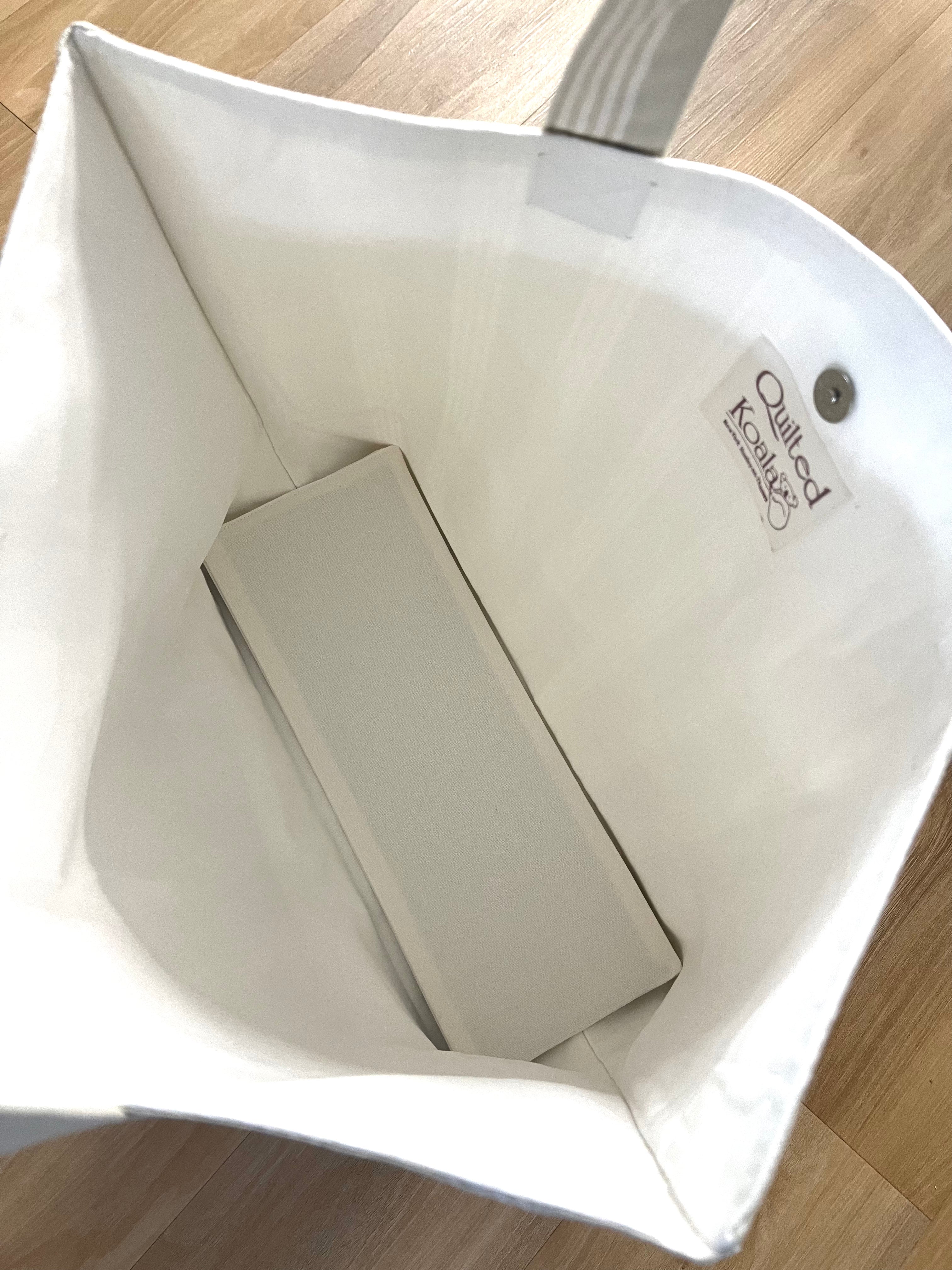 Koala Basics: Sand Ticking Stripe Everything Bag - Quilted Koala