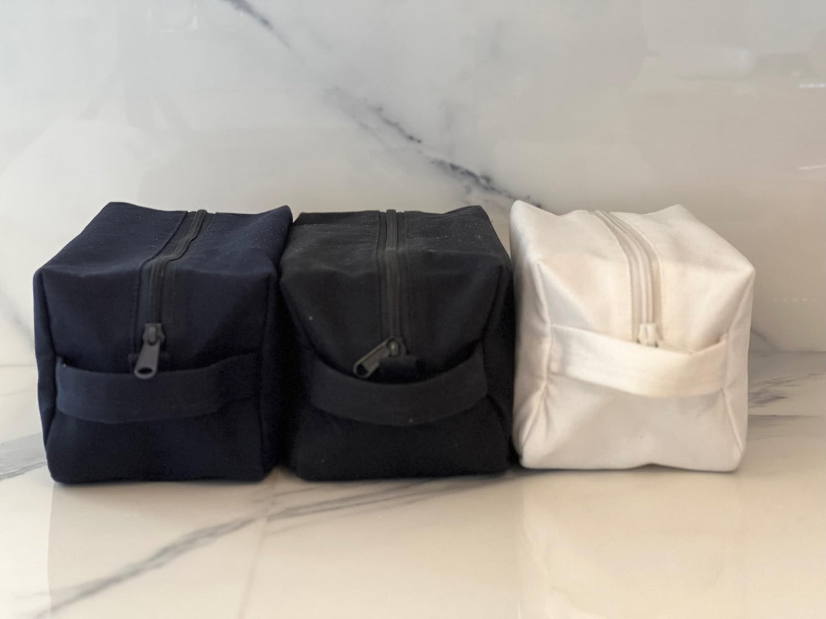 Navy Dopp Bag- USA 250 - Quilted Koala