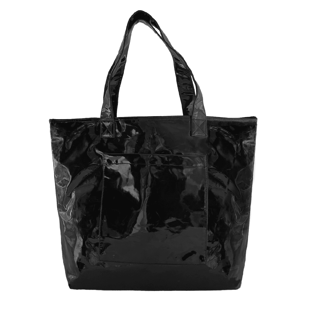 Black Metallic Everything Bag - Quilted Koala