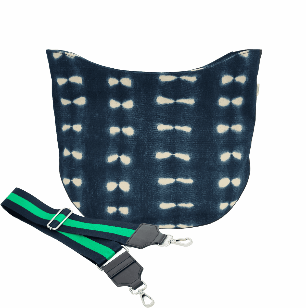 City Bag: Blue Shibori - Quilted Koala
