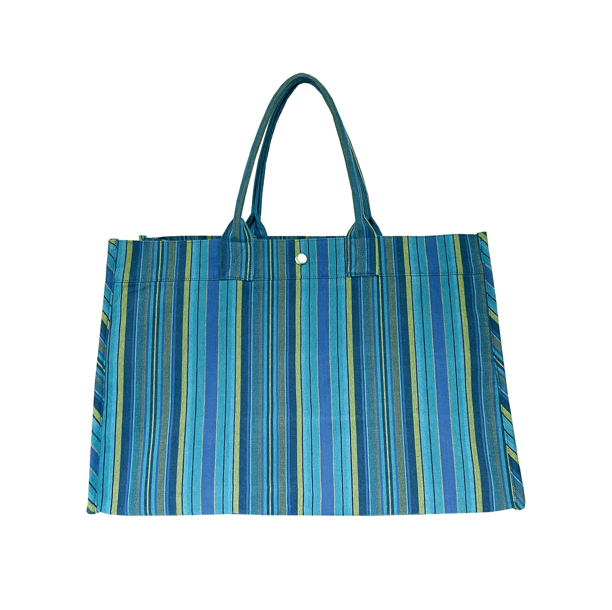 East West Bag Basics- HAPPY BLUE Stripes - Quilted Koala