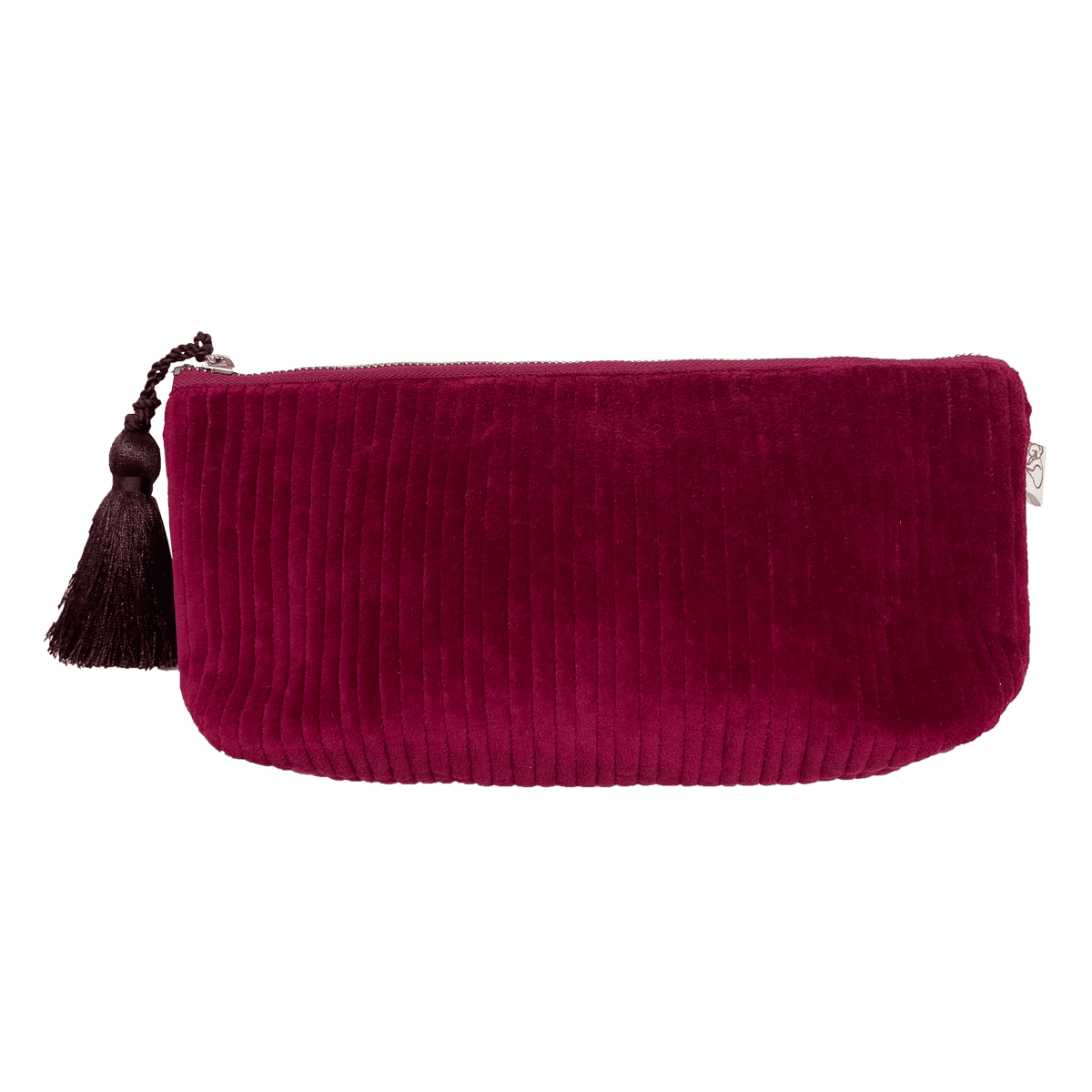Pink Crushed Velvet Luxe North South Bag Gift Set - Quilted Koala