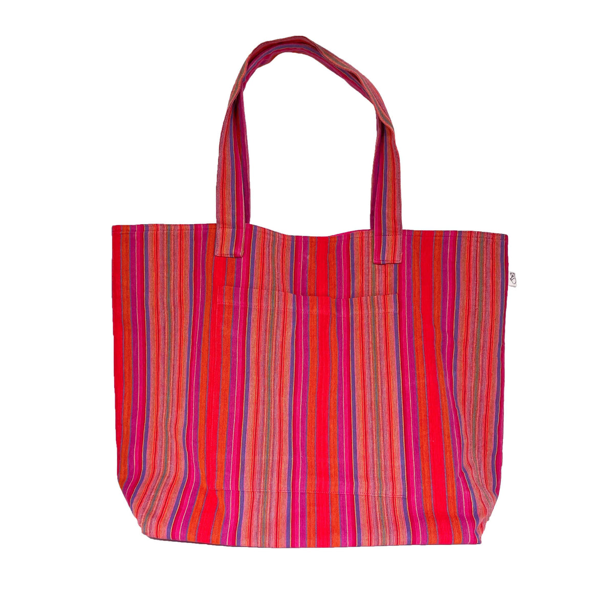 Everything Bag Basics - Happy PINK Stripe - Quilted Koala