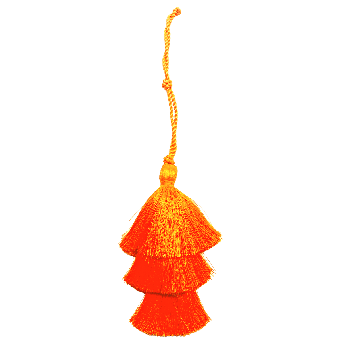 KOALA TASSEL - NEON ORANGE - Quilted Koala