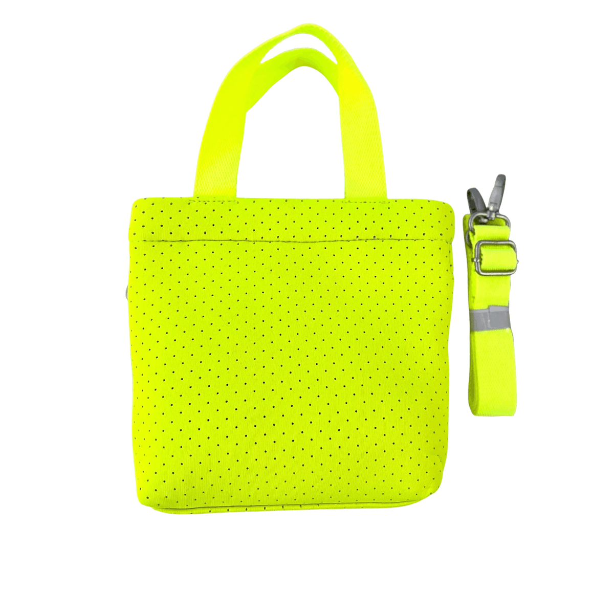 Neon Yellow Midi Town Bag As seen on @trinnywoodhall - Quilted Koala
