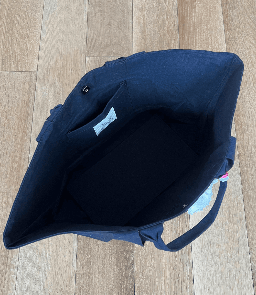 Chelsea Bag Navy Location Bag: Nashville - or CUSTOMIZE YOURS! - Quilted Koala