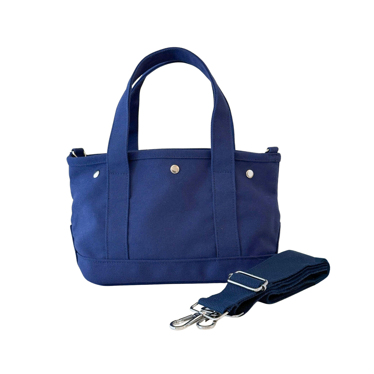 The Seaport Boat Bag - Blue Canvas Mini Monogram - Quilted Koala
