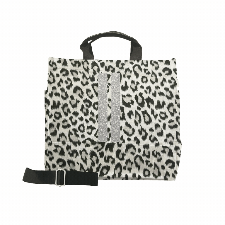 Luxe North South Bag: Leopard - Quilted Koala