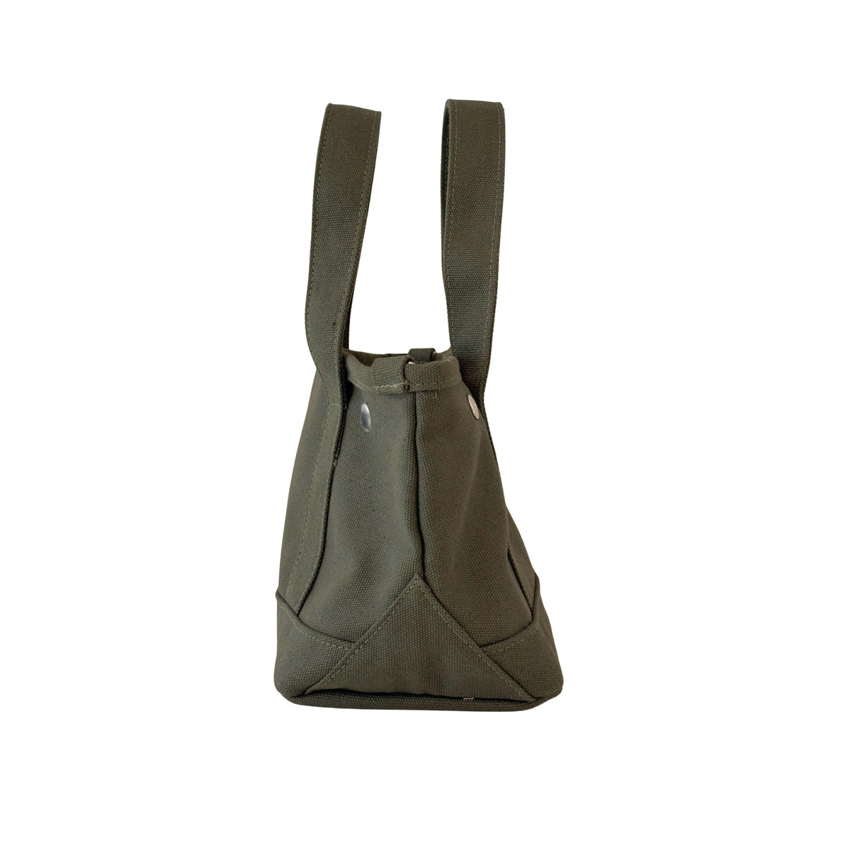 The Seaport Boat Bag - Olive Canvas Mini Monogram - Quilted Koala