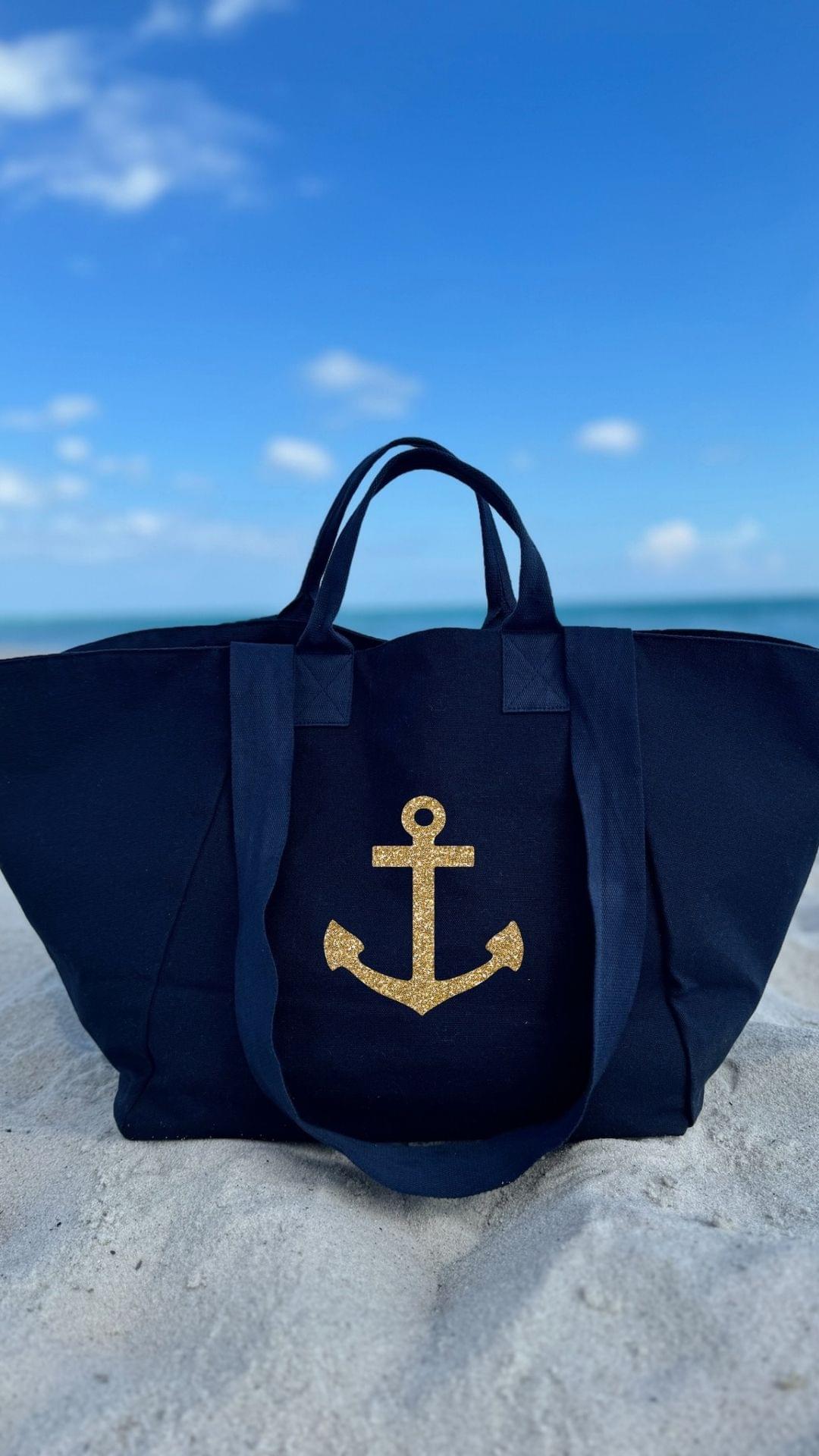 ANCHOR TOTE BAG - NEW! - Quilted Koala