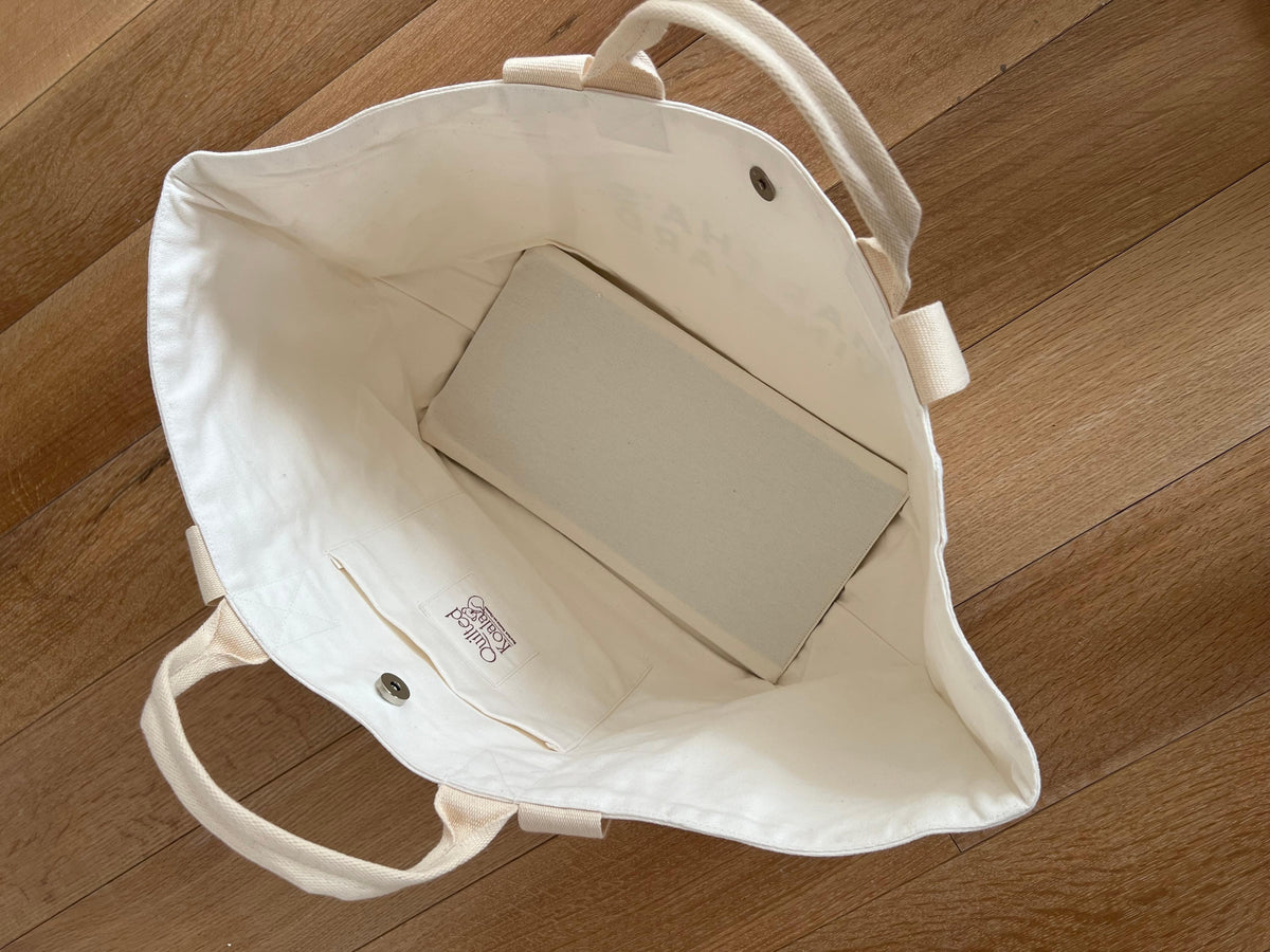 Certified PICKLEBALL LOVER BAG (Natural and Pink) NEW! - Quilted Koala