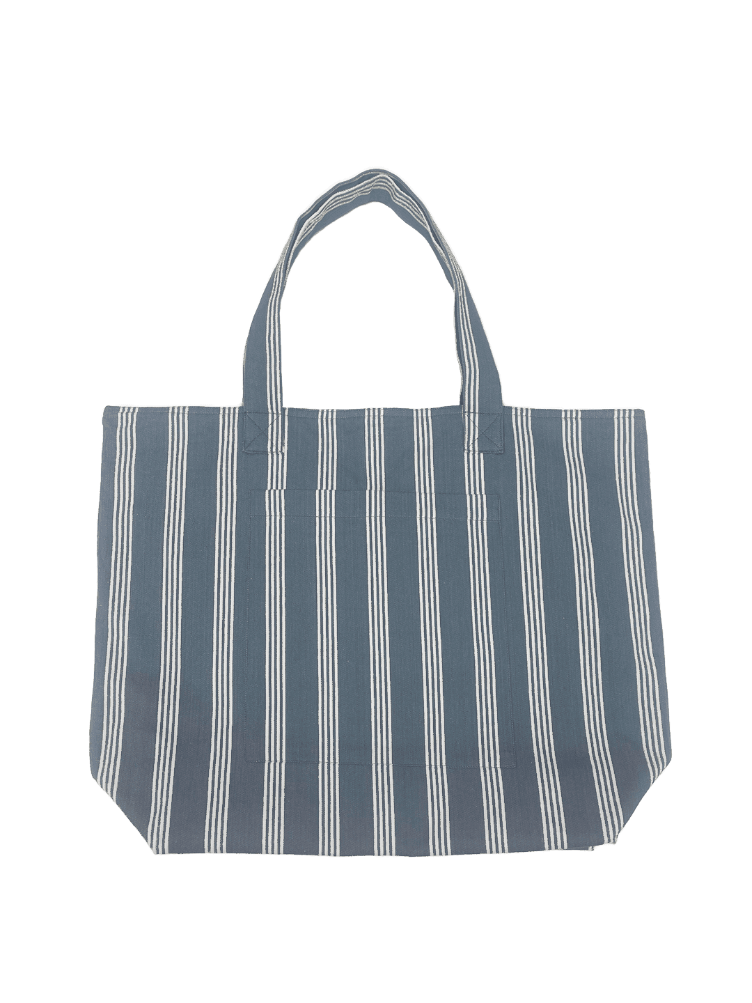 Koala Basics: Blue Ticking Stripe Everything Bag - Quilted Koala