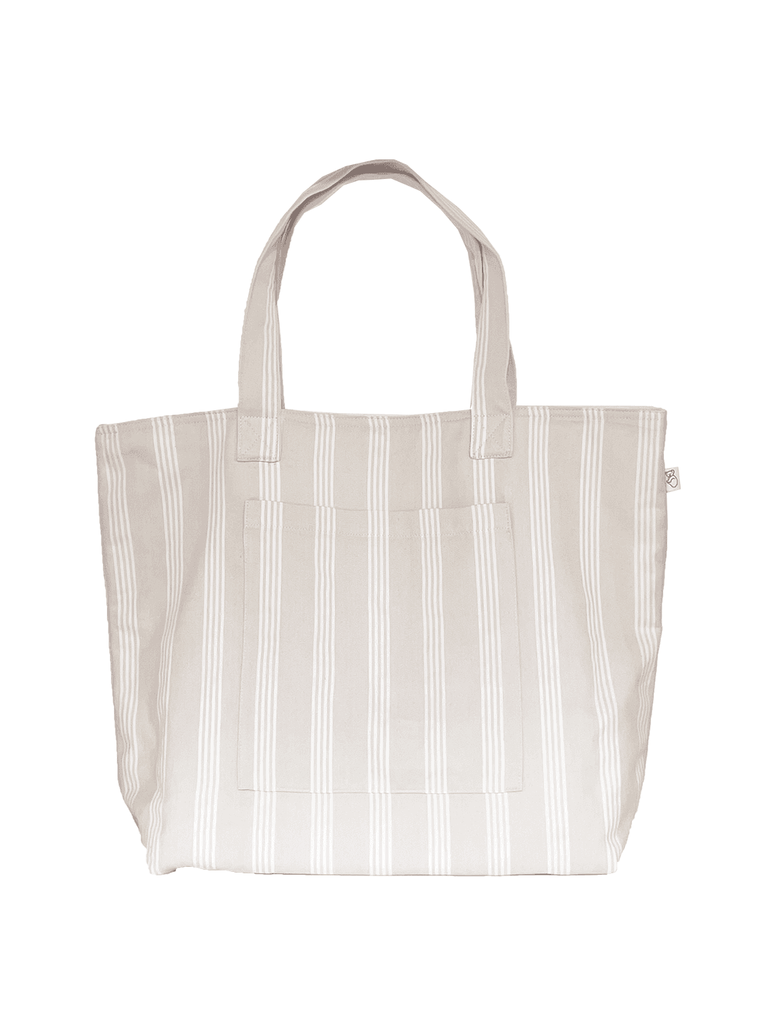 Sand Ticking Stripe Everything Bag - Quilted Koala