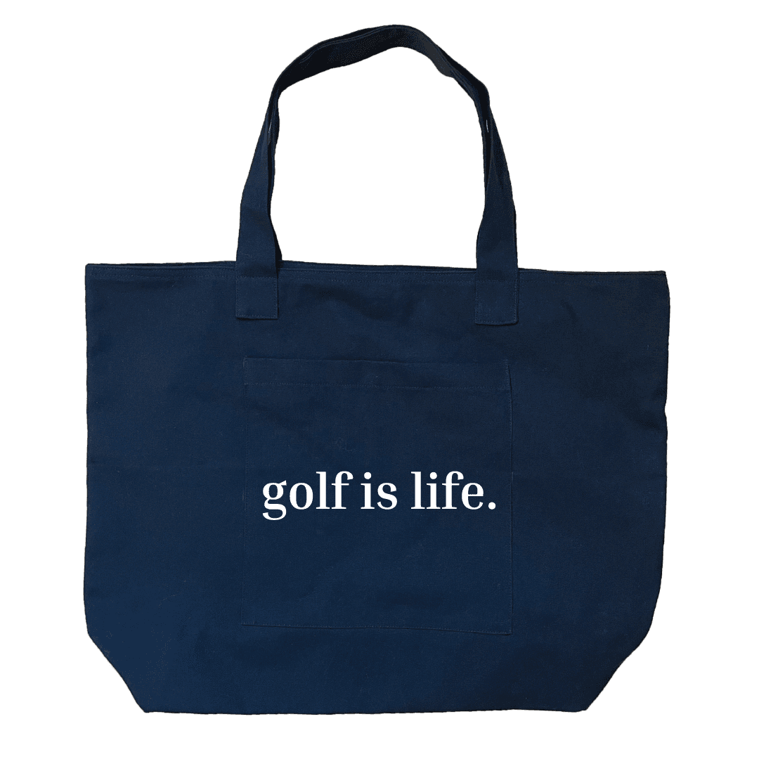 Everything Bag - GOLF IS LIFE. NEW! - Quilted Koala