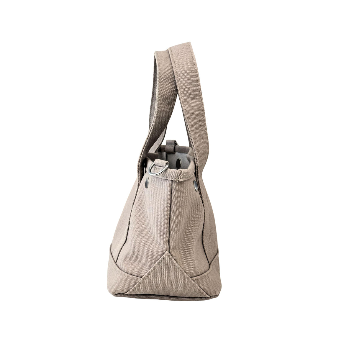 The Seaport Boat Bag - Stone Canvas Mini Monogram - Quilted Koala