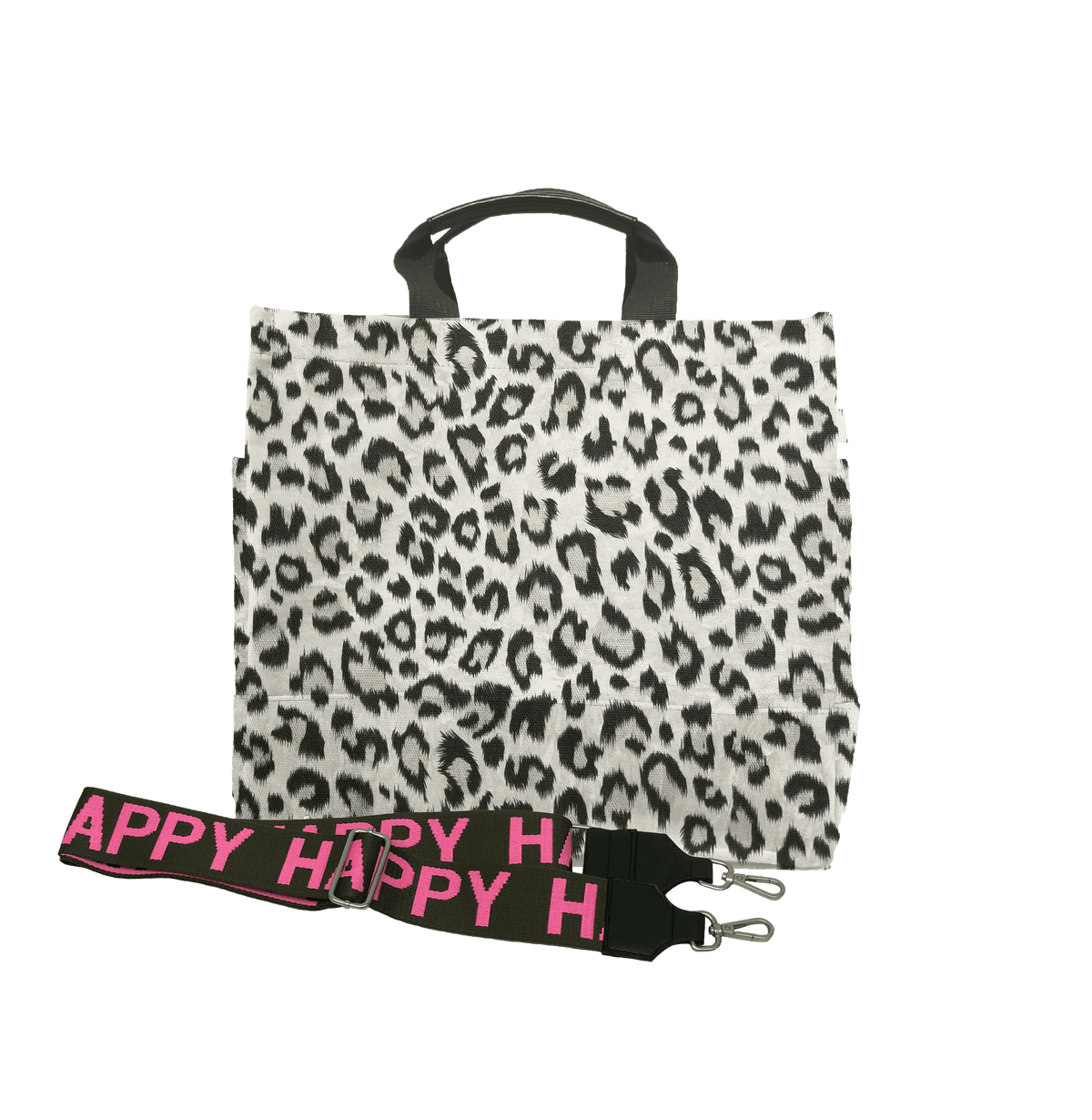 Mini Monogram Leopard North South Bag - Quilted Koala