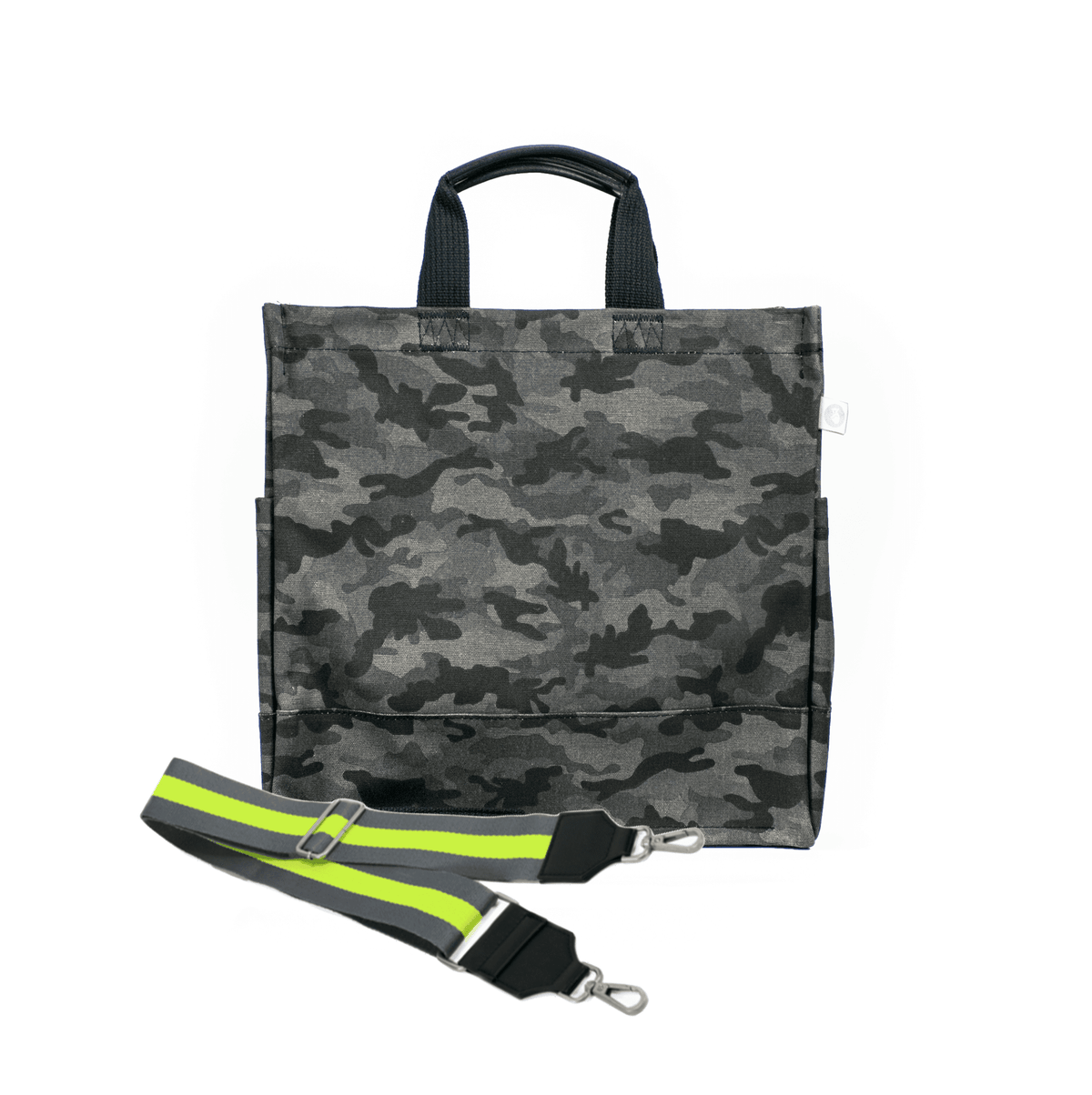 Mini Monogram Black Camo North South Bag - Quilted Koala