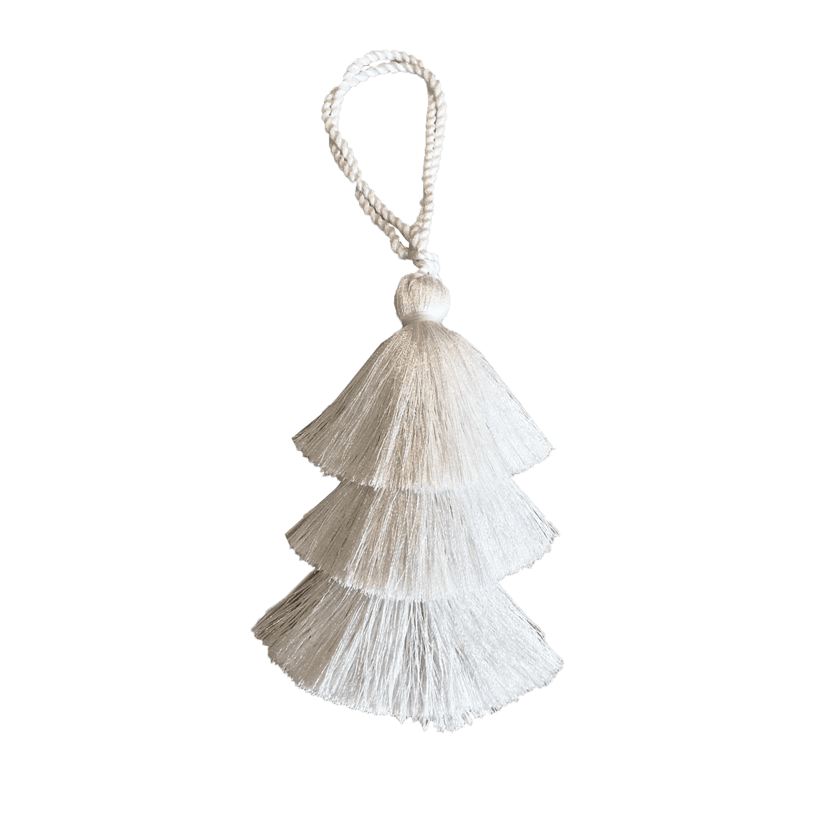 KOALA TASSEL - WHITE - Quilted Koala
