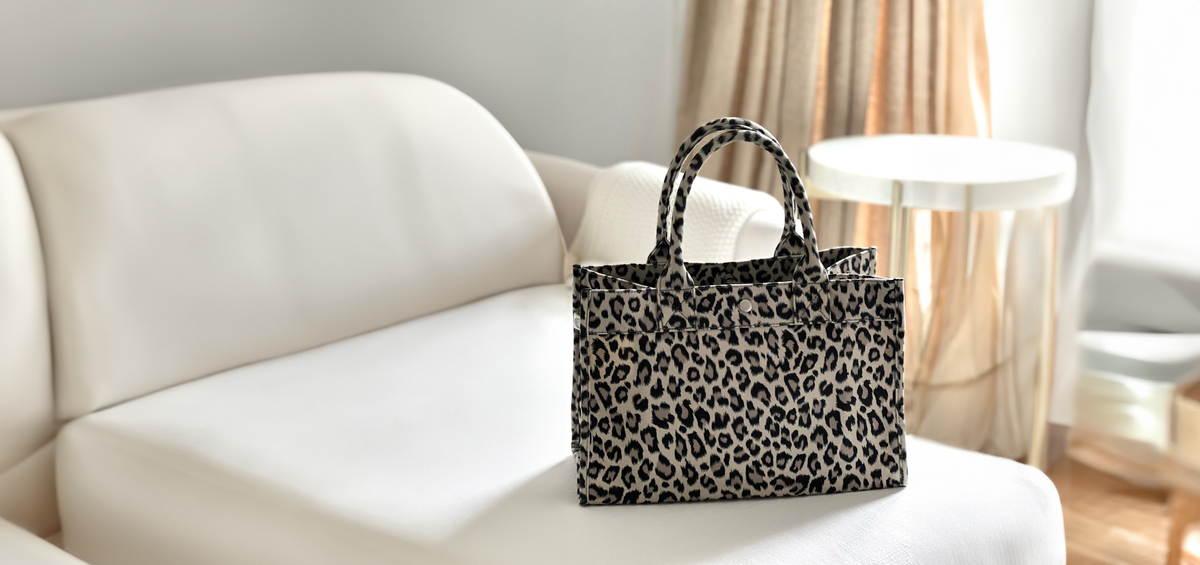 Classic Leopard Bags.