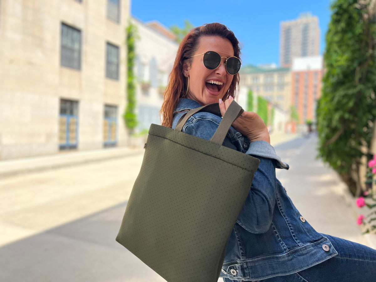 Neoprene Town Bag - The perfect crossbody!.
