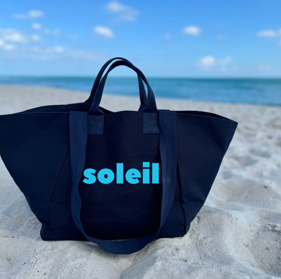 SURF + SOLEIL BEACH BAG Collection.