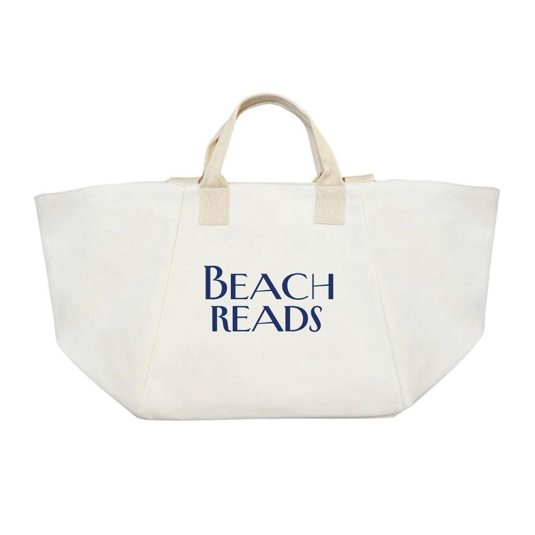 BEACH READS Natural Chelsea Bag - NEW - Quilted Koala