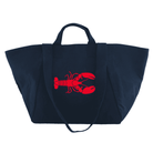 LOBSTER TOTE BAG - Navy - Quilted Koala
