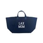 LACROSSE MOM BAG - Navy with White - Quilted Koala