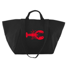 LOBSTER TOTE BAG - Black - Quilted Koala