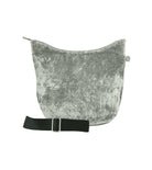 Mini City Bag: Grey Velvet - Cyber Special - Quilted Koala