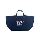 HOCKEY MOM BAG - Navy with White - Quilted Koala