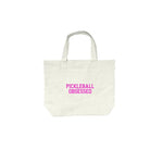 PICKLEBALL OBSESSED BAG - Natural and Pink NEW! - Quilted Koala