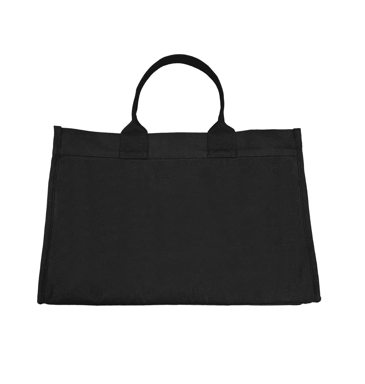 Anywhere Bag - Zip-Top Travel Tote with Trolley Sleeve (Black) SPLIT LETTER MONOGRAM - Quilted Koala