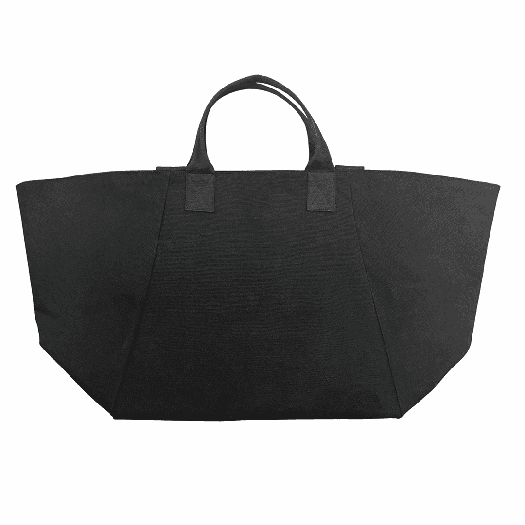 Chelsea Bag - Black with a Monogram Stripe - Quilted Koala