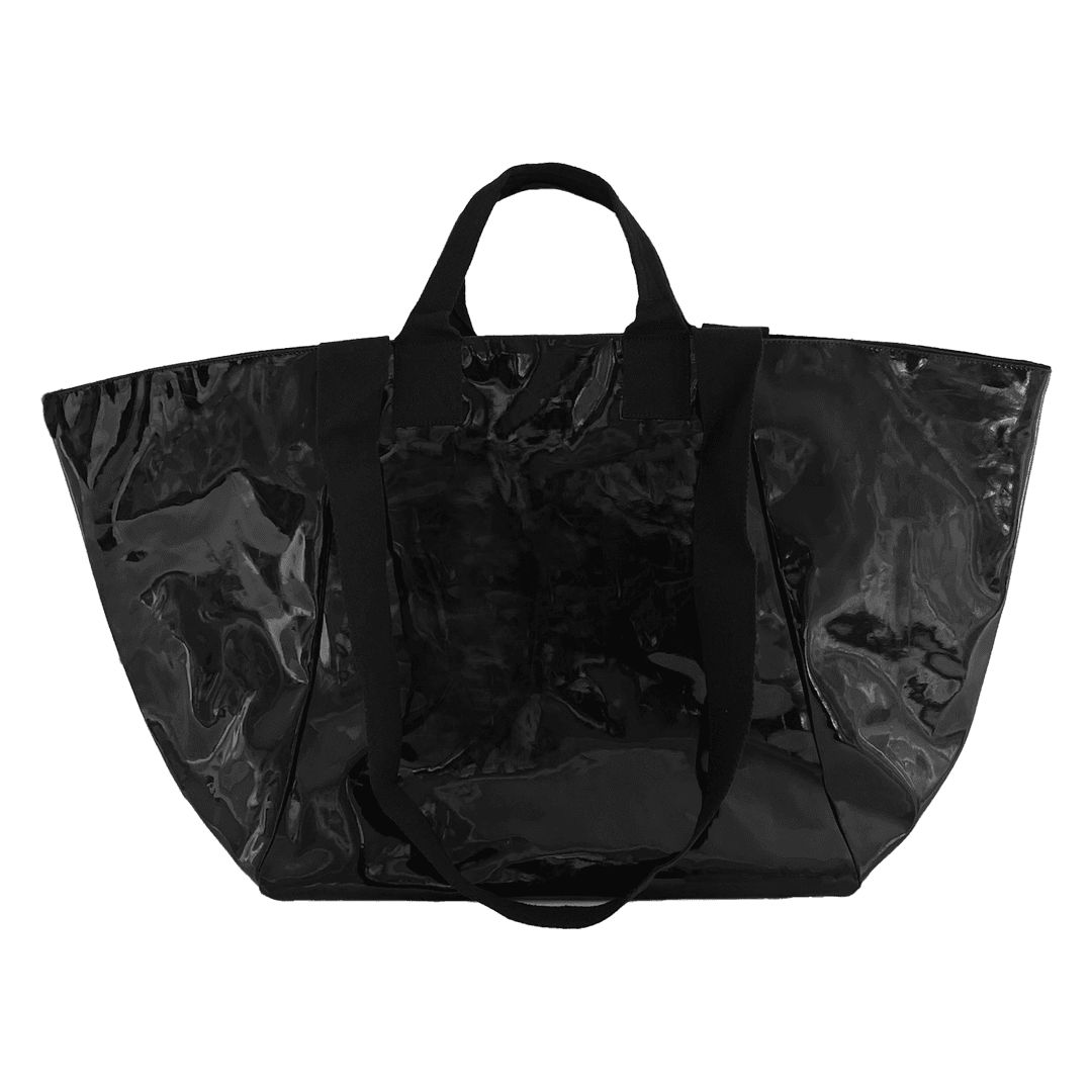 Chelsea Bag - Metallic Black - Quilted Koala