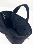 Quilted Velvet Black Soho Crossbody Bag + FREE Makeup Bag Just $32 - Quilted Koala