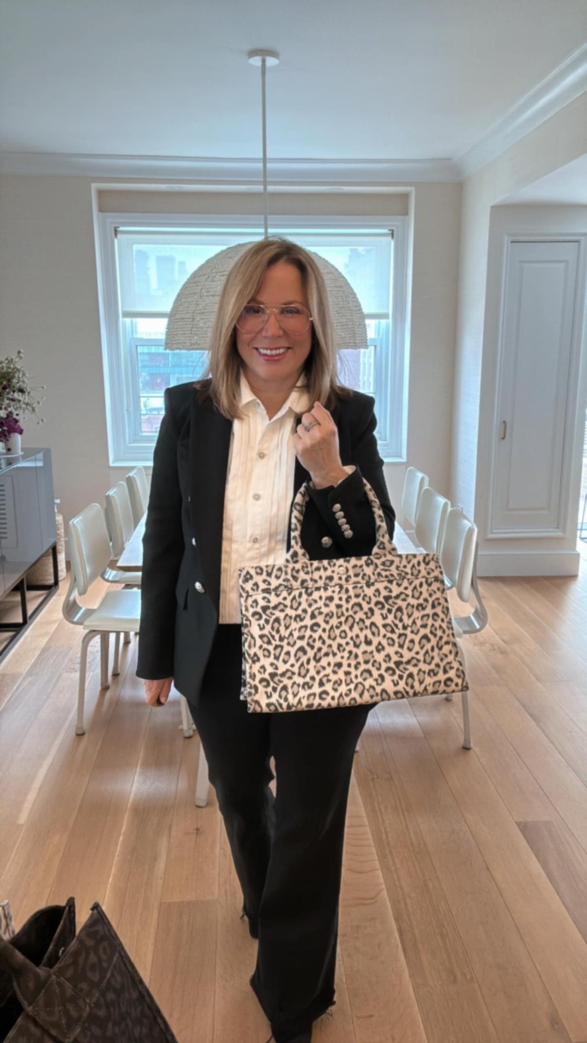 SPECIAL! Leopard Midi East West Crossbody + FREE Leopard Clutch - Quilted Koala