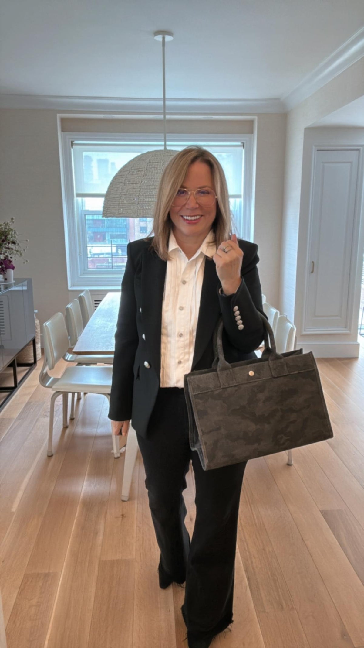 SPECIAL! Black Camo Midi East West Crossbody + FREE Black Camo Clutch - Quilted Koala