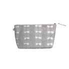 Grey Shibori  Tie Dye Beach Clutch - Quilted Koala
