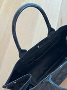 Black Camo East West Bag + FREE Bordeaux Tassel - Quilted Koala