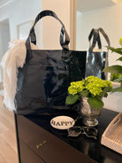 Black Metallic Everything Bag - Quilted Koala