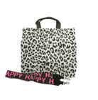 Color Stripes: Leopard North South Bag - Quilted Koala