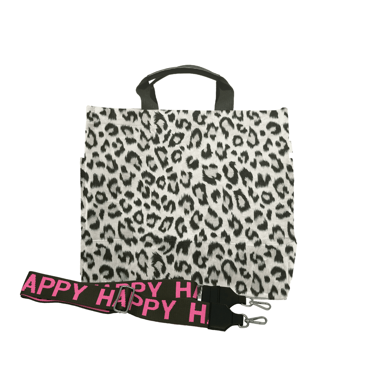 Color Stripes: Leopard North South Bag - Quilted Koala