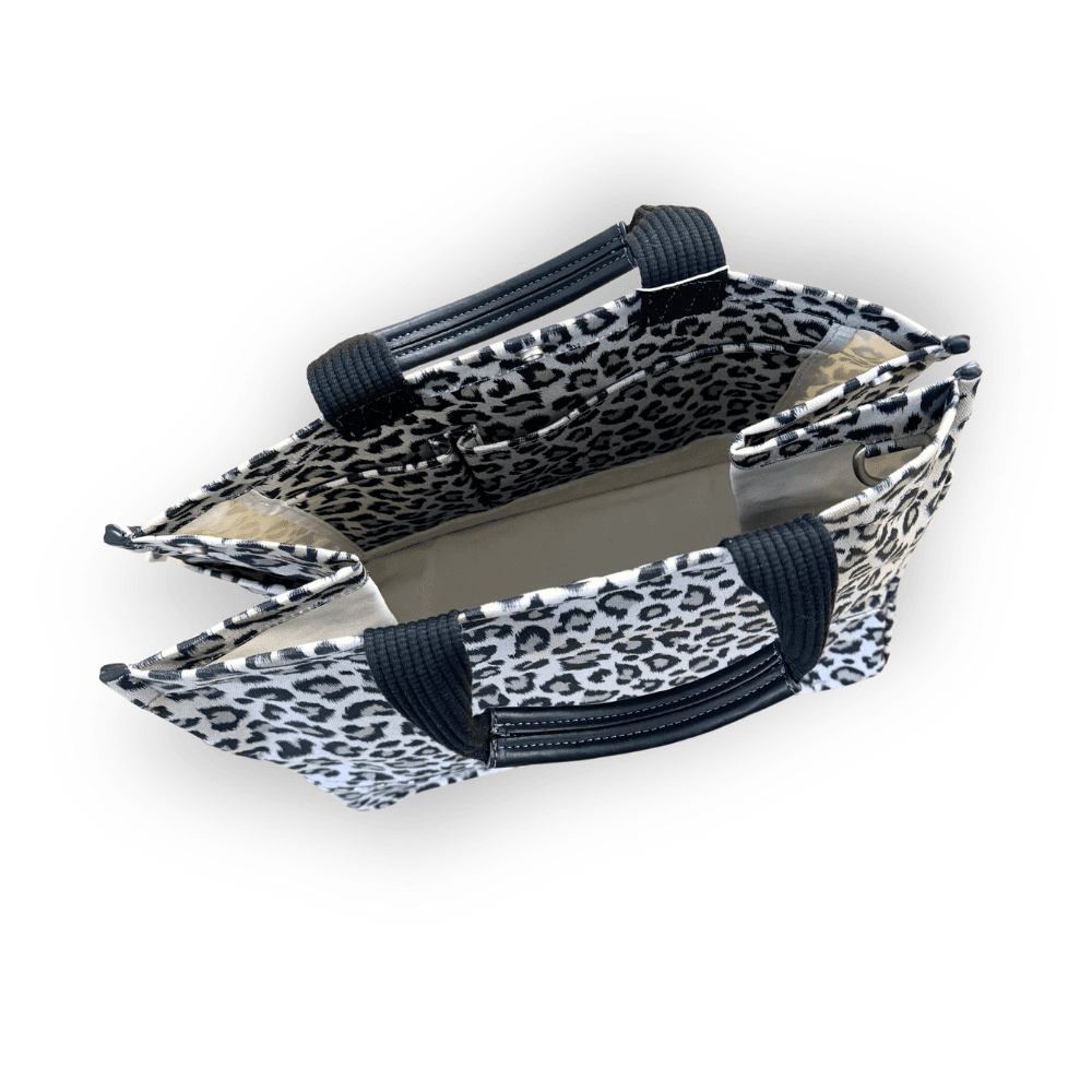 Leopard Luxe North South Bag + FREE Tan & Cream IMAGINE Luxe Strap - Quilted Koala