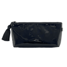 Black Metallic Hold Me Clutch - Quilted Koala