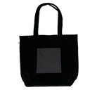 Quilted Velvet Everything Bag - Black - Quilted Koala