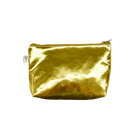 Gold Metallic Makeup Bag - BACK IN STOCK! - Quilted Koala